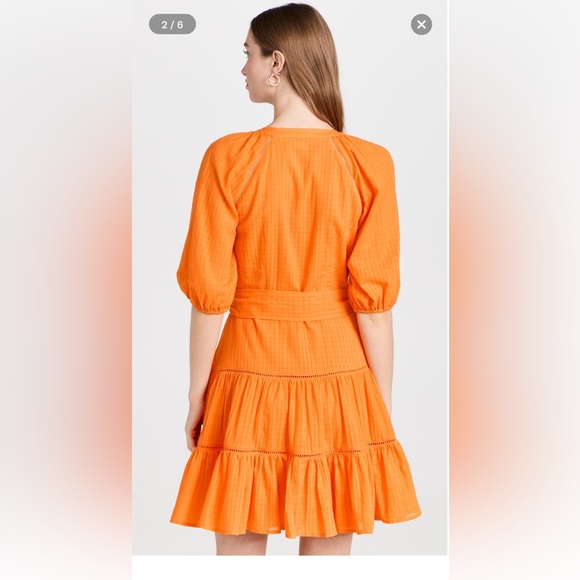 VERONICA BEARD Dewey Cotton Minidress. Size 6 Women
#11 - Picture 4 of 12